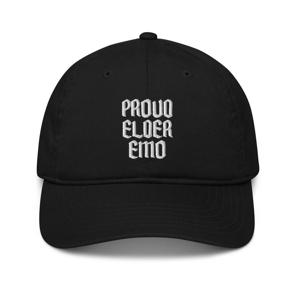 Proud Elder Emo Era Dad Hat By Emo Night Brooklyn